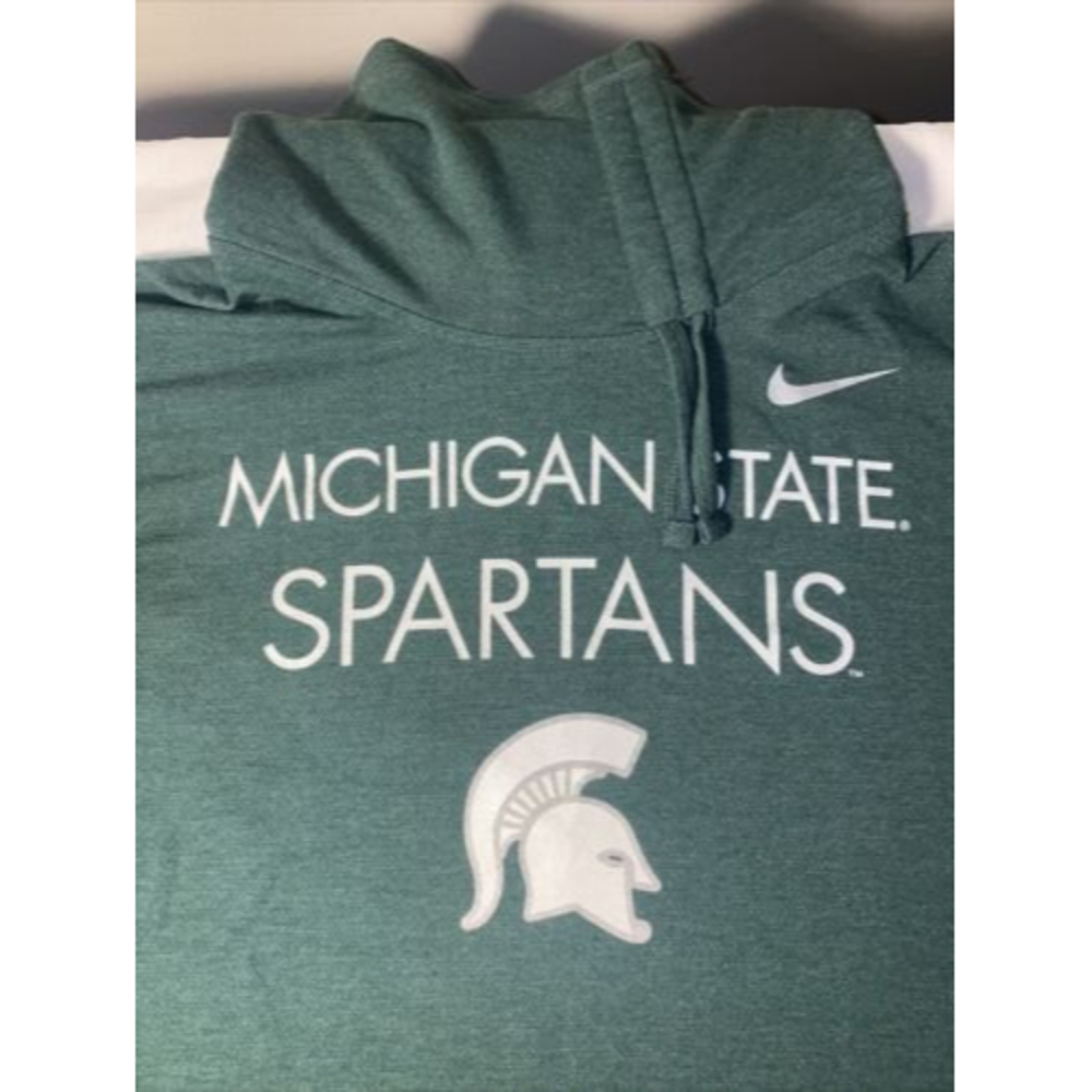 Nike Women's Colosseum Michigan State Spartans Dri Pullover Sweatshirt, Small
